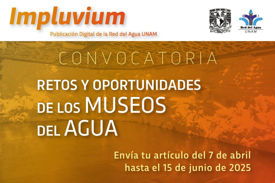 Convocatoria Impluvium: Retos y oportunidades de los museos del agua