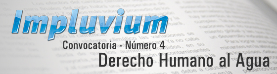 Convocatoria, periódico digital Impluvium - Derecho Humano al Agua