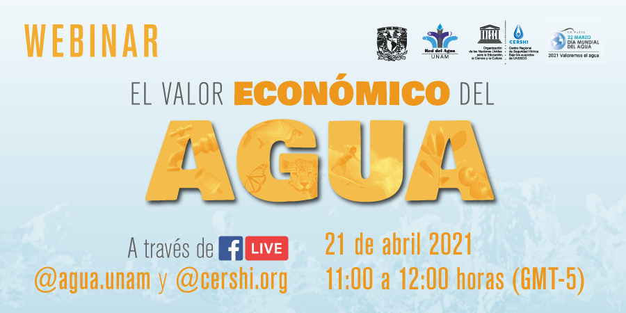 Webinar: El Valor Económico del Agua