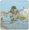 'Intolerable' brote de aguas negras