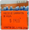 Purificadoras de agua incrementan precio de garrafón en Cuicatlán,Oxaca