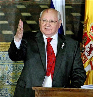 Gorbachov subraya que el agua es el gran reto ambiental que afronta el mundo