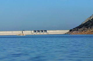Los embalses del Guadiana almacenan un 31% más de agua que hace una década