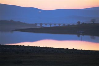 Las reservas del embalse del Ebro bajan otros tres hm3 y se sitúan en el 56,2% de su capacidad