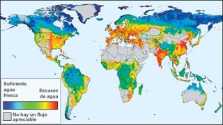 El mapa global de los ríos en peligro