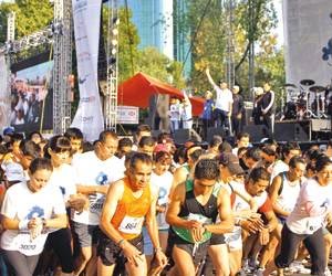 Carrera organizada para concientizar sobre la importancia de ahorrar agua