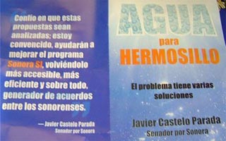 Agua para Hermosillo.