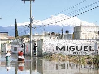 Se hunde Valle de Chalco 40 centímetros al año