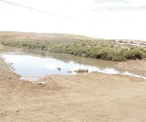 Fétidos olores por agua estancada: ejidatarios