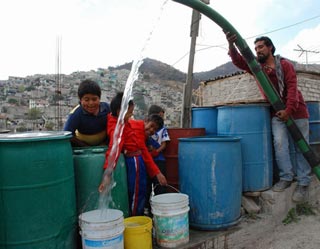 Sin agua diaria 45 mil en Saltillo