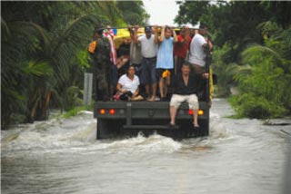 Amenaza golpe de agua en Veracruz