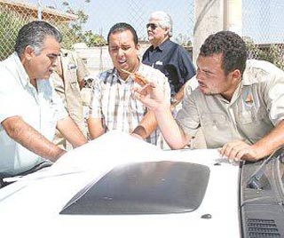 Supervisan la red de agua potable en Vista Hermosa