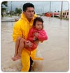 Karl deja bajo el agua a Tabasco, Quintana Roo y Campeche