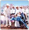 Entrega MAC obras de agua potable en el sur