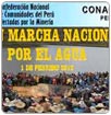 Marcha por el Agua parte mañana en Perú