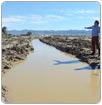 Lorca construye una red de 2 kilómetros de canales artificiales para evacuar más de 1 hm3 de agua retenida
