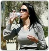 Los mexicanos beben poca agua