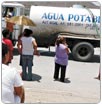 Entregan agua con pipas en ejidos ataque a la sequía