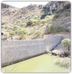 Presa ya capta agua antes de inaugurarla