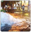 La mitad del agua del DF se va al caño