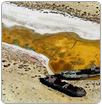 Cuenca oriental del Mar de Aral Sur, sin agua