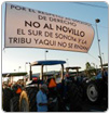 Yaquis afirman que mantendrán lucha por el agua