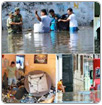 Veracruz: Basura deja bajo el agua 300 casas