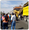 Protestan por falta de agua en Neza