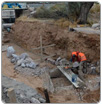 Construirán un colector sanitario