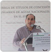 Ven agua como clave en seguridad nacional