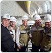 Peña supervisa construcción de Túnel Emisor Poniente II